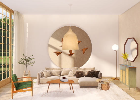 An livingroom in my style 🌾 Design Rendering