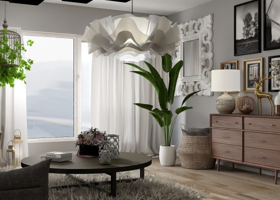 🌸 Living Room 🌸 Design Rendering