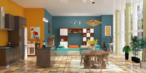 really plain room