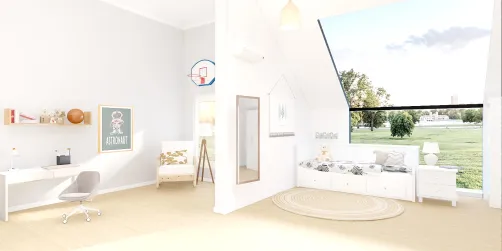 Dormitorio de niña