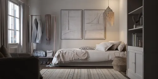 Creamy Bedroom