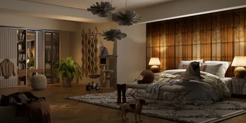 Pet Friendly Bedroom 
