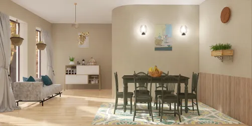 House 1: Dining Room