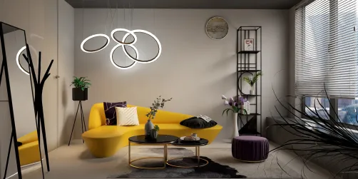 Yellow & Purple Room