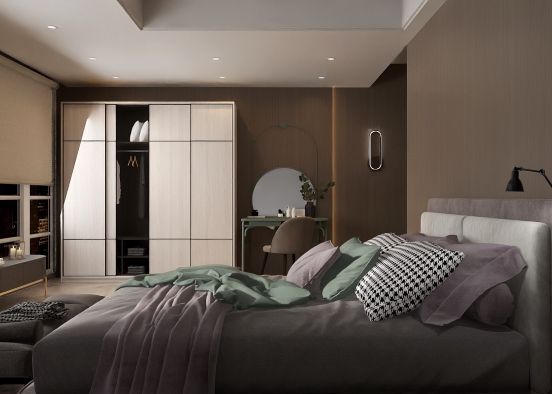 Bedroom 🖤 Design Rendering