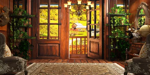 Entrance - Vintage Wood 