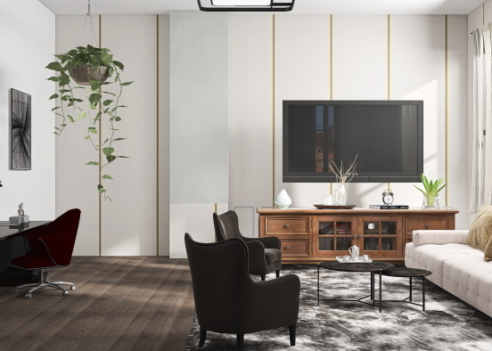 The ultimate living room  Design Rendering