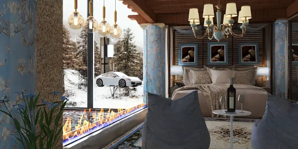 Professional interior design created with Homestyler 3D design software