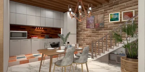 Arc Wall Opening kitchen 