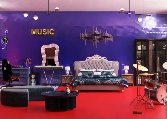 Musa's room(club Winx) Design Rendering