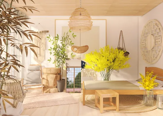 Japan-style Bedroom 🇯🇵  Design Rendering