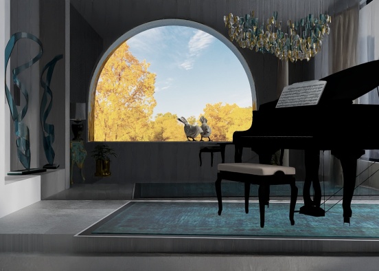 The Music Room… Design Rendering