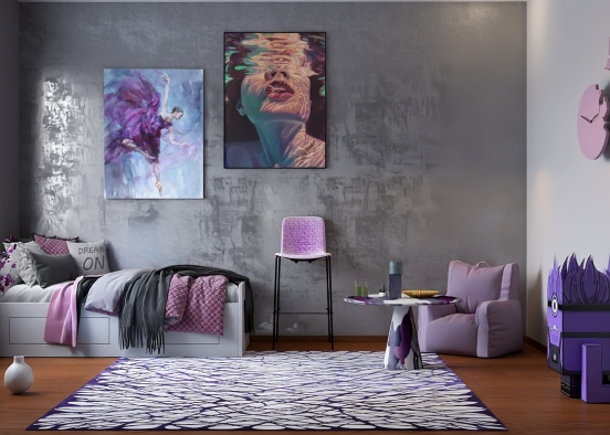 purple 💜 Design Rendering