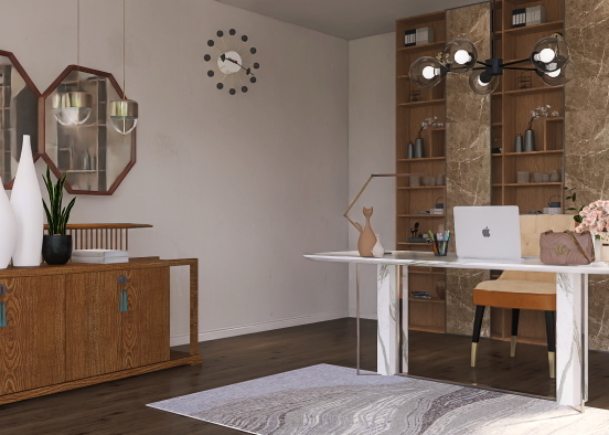 office room 🖥️
design from me ☺️ Design Rendering