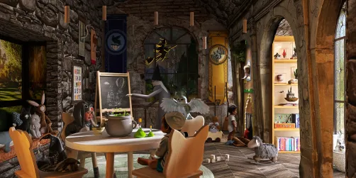 Hogwarts Kindergarten of Witchcraft and Wizardy