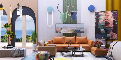 Gorgeous colors and open room 🥰🎉