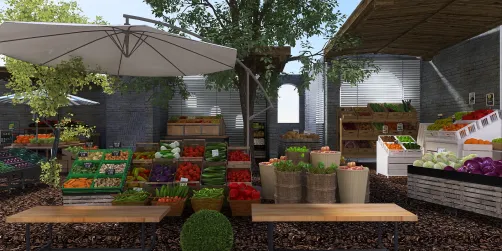 Mercado semanal de frutas y verduras 😋
