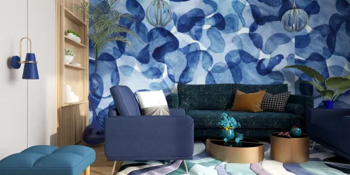 Blue Living room 
