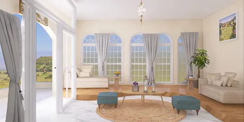 Unusual Beautiful Spaces Series :
Balcony Room