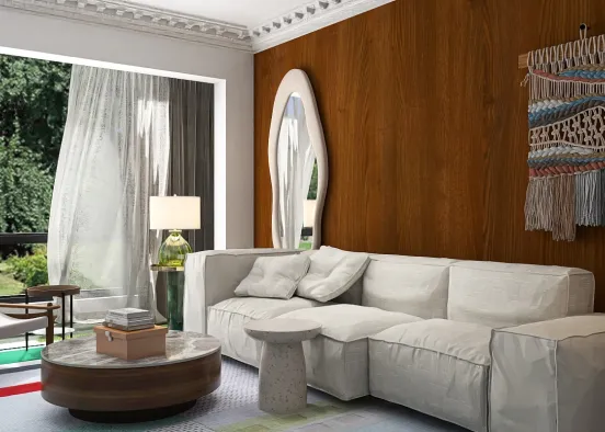 # Espaço Contemporâneo Renderização de Design