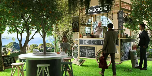 Qué rico!el café del parque 