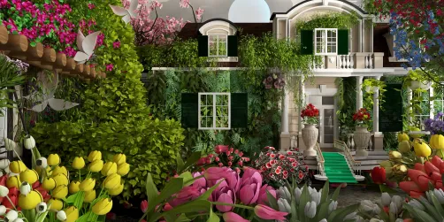 Based on Monet Home - 1800
