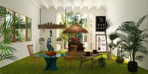 Tropical cafe