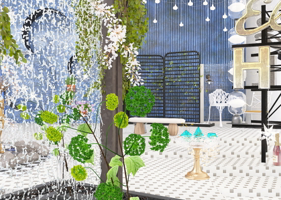 fountain the rooftop 🫧💙 Design Rendering
