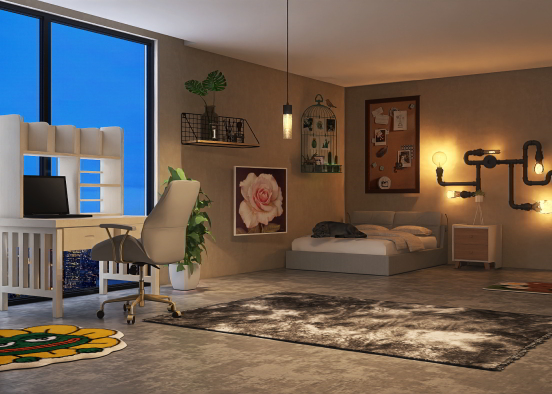 My dream room! Design Rendering