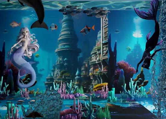 Underwater Dreams, Fantasy Dream Design Rendering