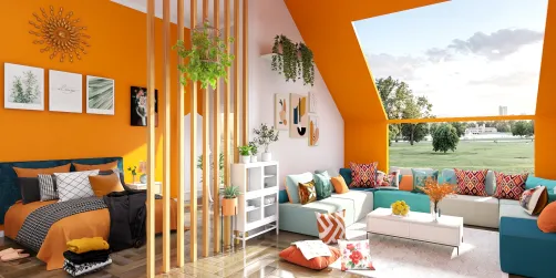 Sunny room. 🧡🍁☕