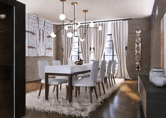 The Dining Room trend Design Rendering