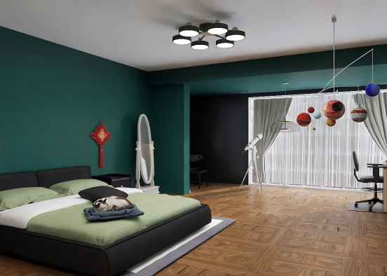 Green room <3 Design Rendering