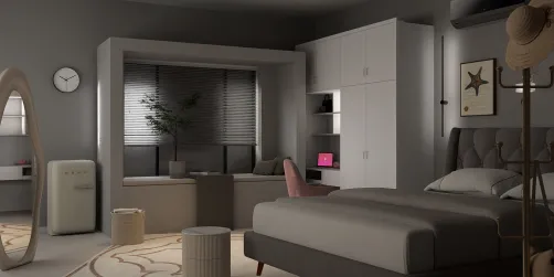 현대 한국 침실 🩶