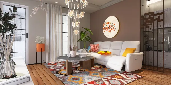 Professional interior design created with Homestyler 3D design software