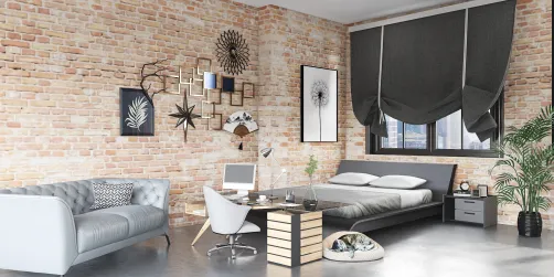 Modern bed room