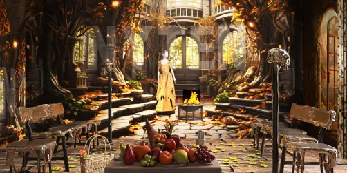  "Enchanted Autumn Gathering"🍂✨ 🍂 
