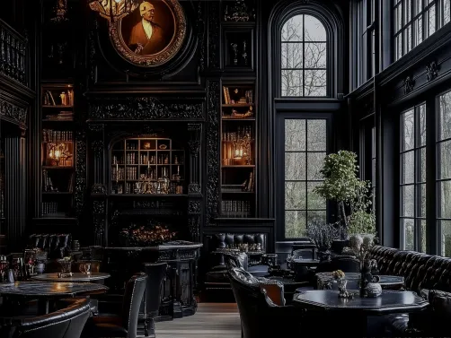 A Symphony of Shadows Cafe#94