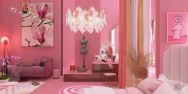 Barbie bedroom design