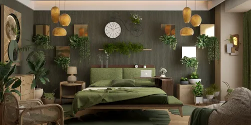 The Living Green Retreat Guest Room 