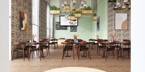 Butterfly cafe/warming vibe