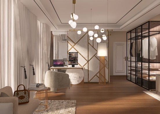 Sunset room transformation by Ivana Design Rendering