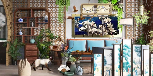 Old Style Traditional Living Room
