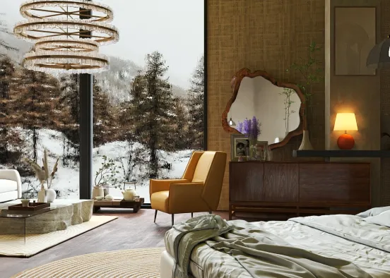 # A Winter’s Embrace Renderização de Design