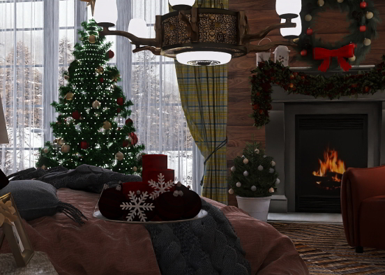 Cozy Vibes of Christmas  Design Rendering