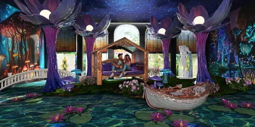 Secret hideaway island