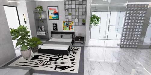 Modernes Hotelzimmer