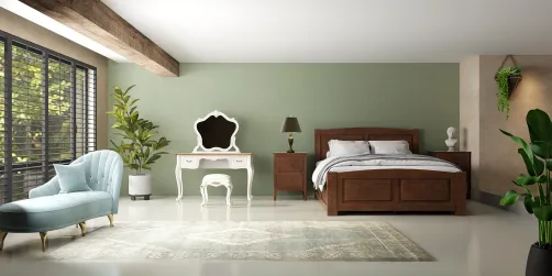 Bedroom green