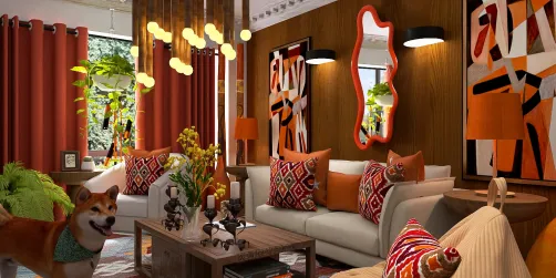 Living room ❤️🧡
