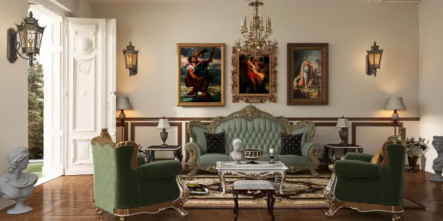 Baroque Living Room